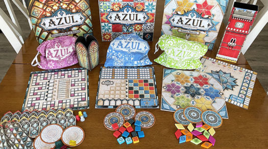 3 Azul Board Games Compared