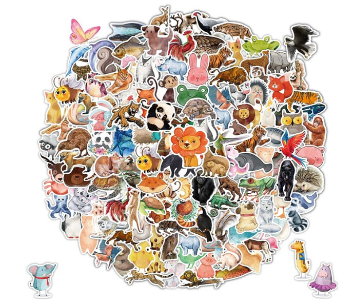 Animal Water Bottle Stickers, Magnetic Tile Building Set, Wingspan & more (10/18)