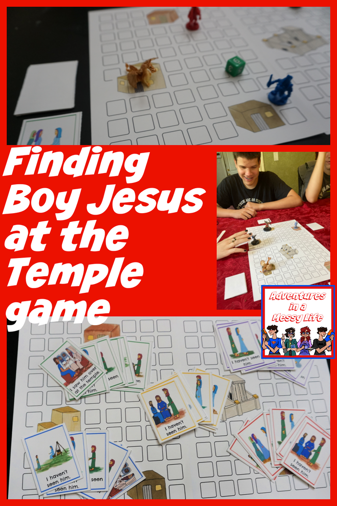 Boy Jesus at the Temple game