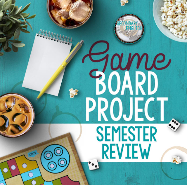End of Semester Board Game Review Activity