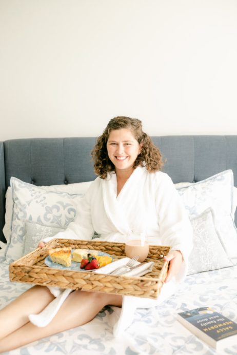 Breakfast in Bed for Mother’s Day? YES, PLEASE! My family will tell you that I love sleeping in or just lazily making my way out of bed