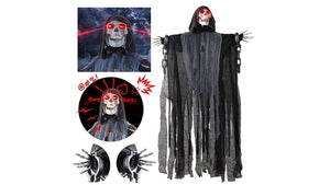 Reading Time:  1 minute Bring the scary fun this Halloween with this 60-inch animated grim reaper decoration with lights and sound for just $21 today!