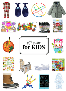 I say it every year, but this might be my favorite year of the kid’s gift guide yet! Now that I have a newly 3 year old and an almost 6 year old, I feel confident in what my kids LOVE and enjoy playing with the most