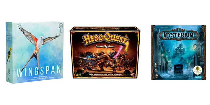 Pick up the HeroQuest Game System for $85.50; more tabletop games from $35