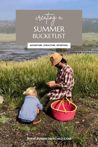 Creating a Summer Bucket List with Kids