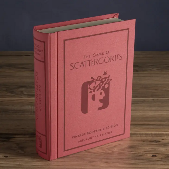 Scattergories - Board Game - Vintage Bookshelf Edition