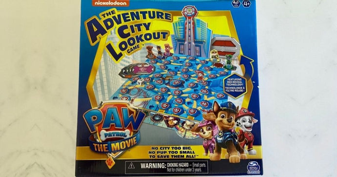 PAW Patrol Adventure City Lookout Tower Board Game Only $6.71 on Amazon or Target.com