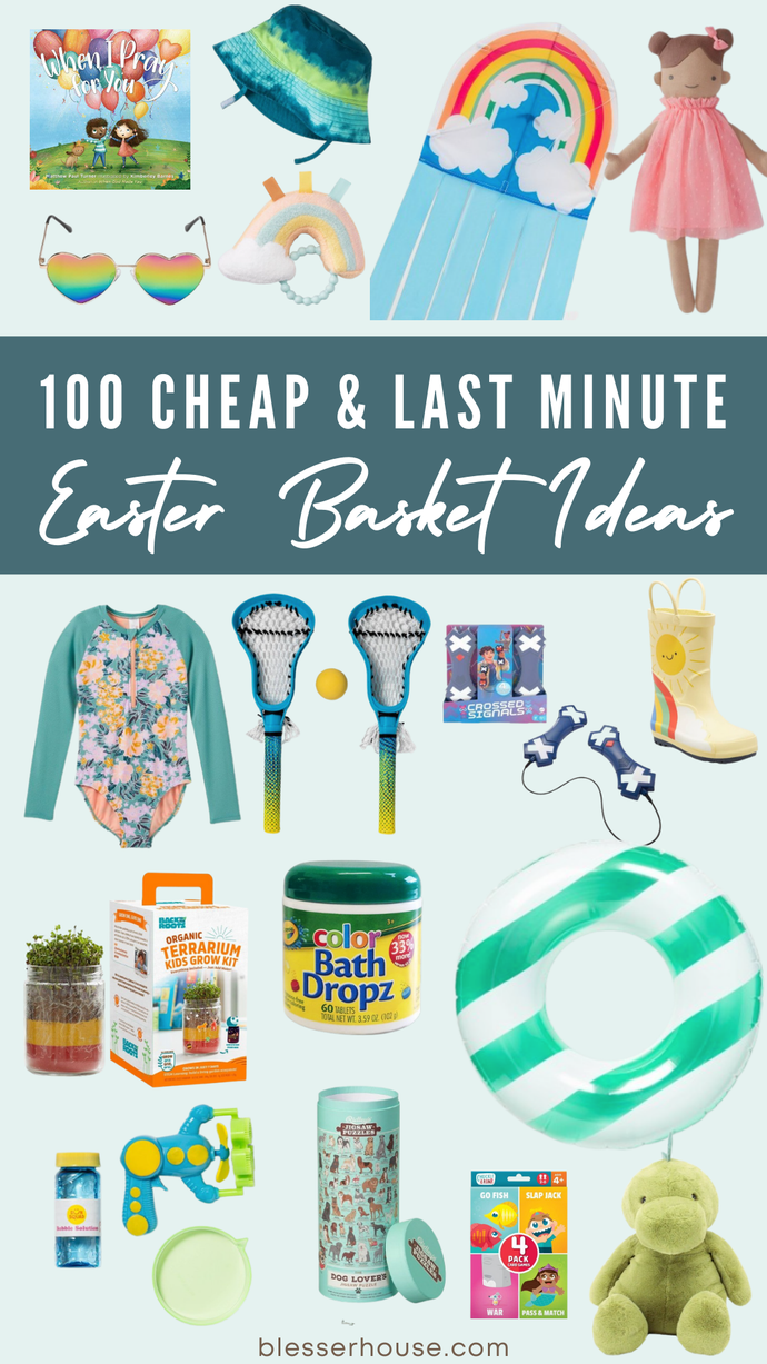 100 Last Minute & Cheap Easter Basket Ideas