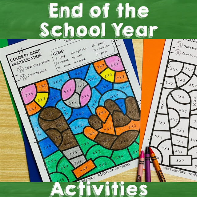 Fun Activities for the End of the School Year