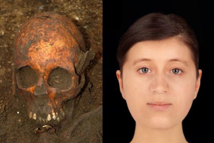 Behold the likely face of a 7th-century Anglo-Saxon teenage girl