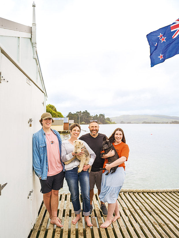 Life slows down at this mid-century coastal crib in Karitane — like a time-warp to the 1950s