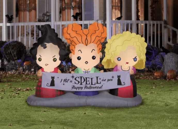 This Hocus Pocus Themed Lawn Inflatable Is Selling Out Ahead of Halloween