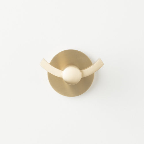 Maxwell Robe Hook - Satin Brass