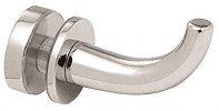 C.R. LAURENCE DRH1PN CRL Polished Nickel Designer Robe Hook
