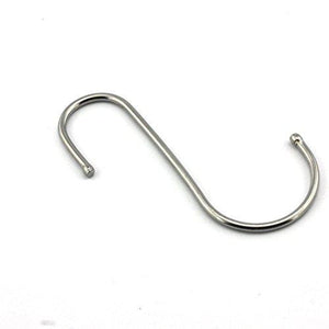 Best seller  ruiling premium 4 9 inch heavy duty stainless steel s hooks s shaped hook hanger hooks ideal for hanging pots and pans plants utensils towels etc set of 10