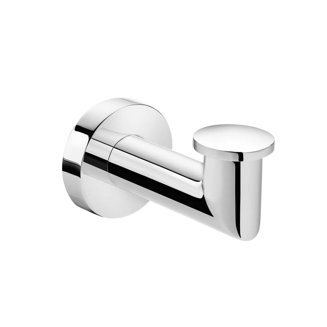 Pomdor Kubic Wall Towel Robe Hook Hanger for Bathroom Towel Holder Chrome