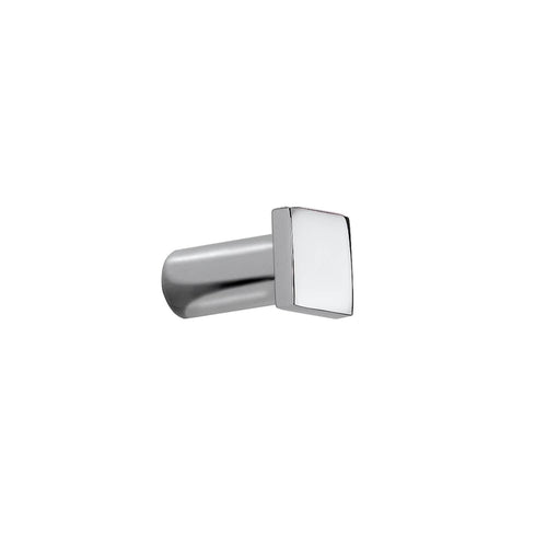 Pomdor Metric Wall Towel Robe Hook Hanger for Bathroom Towel Holder Chrome