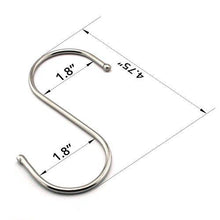 Online shopping agilenano extra large s shape hooks heavy duty stainless steel hanging hooks multiple uses ideal for apparel kitchenware utensils plants towels gardening tools