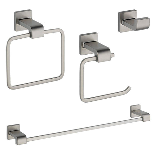 Delta KA-ARZ-4-SS Arzo 4-Piece Accessory Kit, Stainless