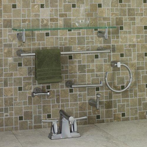 American Standard 7010.210.002 Green Tea Double Robe Hook, Polished Chrome