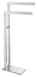Online shopping zack 40377 towel stand stainless steel metallic