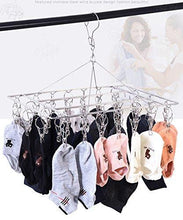 Select nice duofire stainless steel clothes drying racks laundry drip hanger laundry clothesline hanging rack set of 36 metal clothespins rectangle for drying clothes towels underwear lingerie socks
