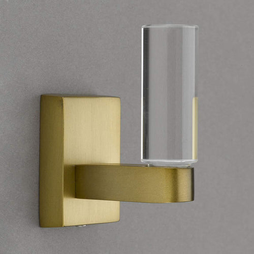 Belle Crystal Collection Burnished Brass Towel Hook/Robe Hook - Good for Kitchen, Bathroom, Bedroom, Or Closet Hardware - P100-11/4557