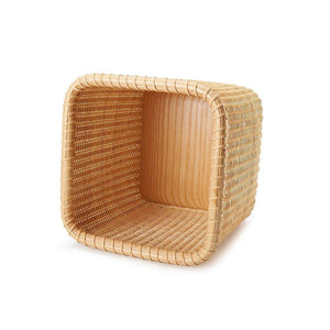 Discover tengtian nantucket basket extraction paper basket tissue boxtoilet paper storage containers paper towel holders woven rattan handwoven square rattan tissue box cover office kitchen bath livingoak