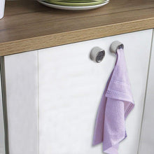 Best seller  dreamtop 6 pack adhesive towel hooks round tea towel holder door wall mount hooks hanger for kitchen bathrooms and home