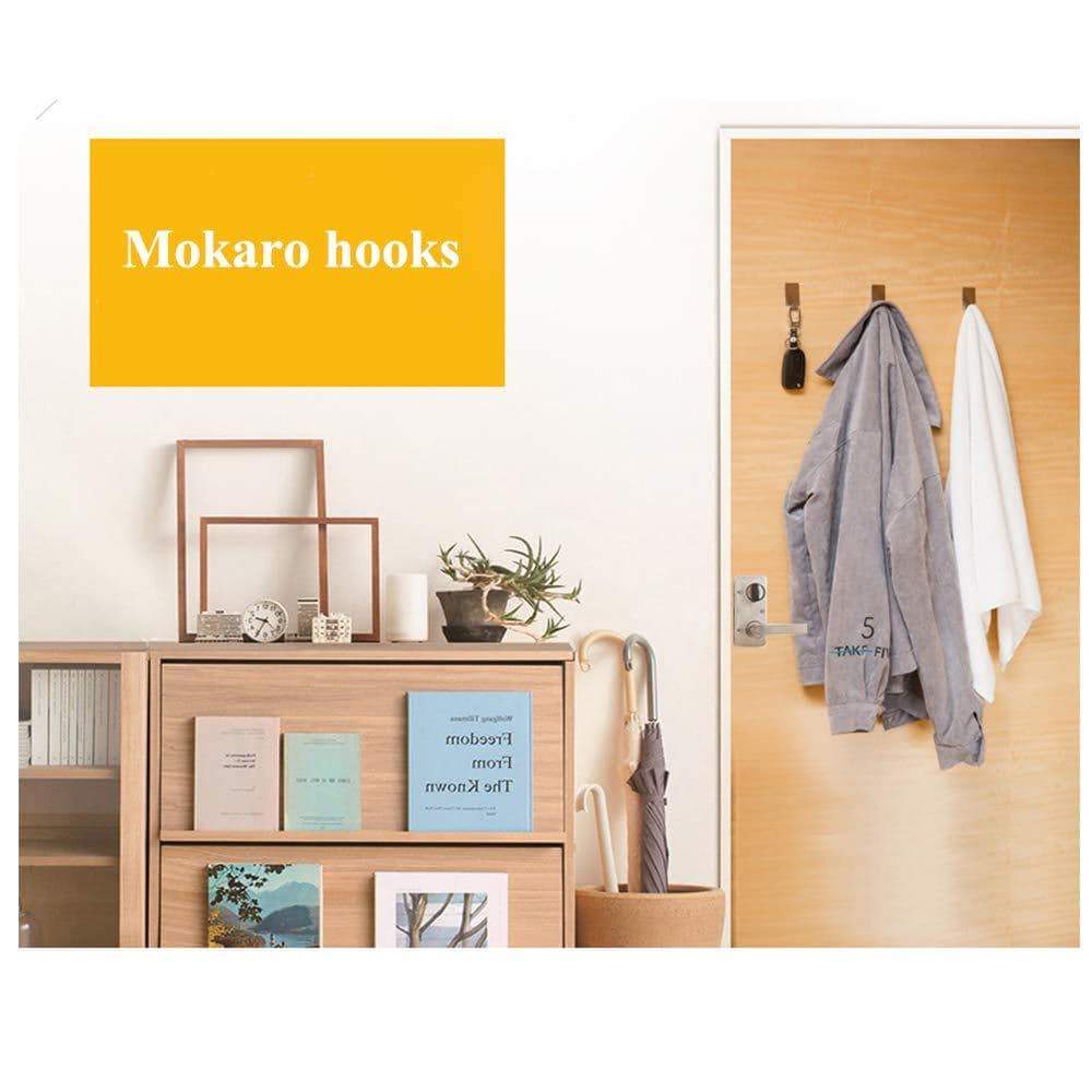 Select nice mokaro towel adhesive hooks stainless steel damage free hanging hooks mini 18 hooks rectangle