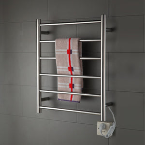 Kitchen onda towel warmer stainless steel wall mounted heated 6 bars 110 120v