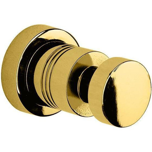 Ribbet Wall Towel Robe Hook Hanger for Bath / Kitchen Towel Holder, Brass