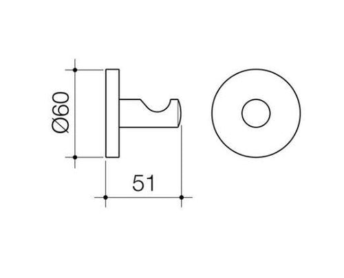 Caroma Liano Nexus Robe Hook LAST ONE SALE!