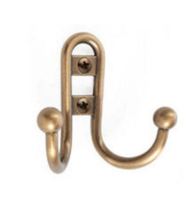 2 7/8 Inch Double Prong Robe Hook