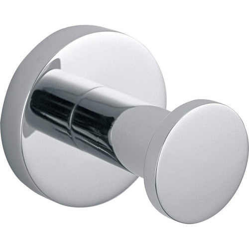 DWBA Wall Single Small Towel Cloth Robe Hook Coat Hanger for Bath, Brass