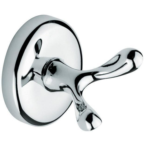 BA Hotel Wall Double Towel Robe Hooks Hanger for Bath Towel Holder - Brass