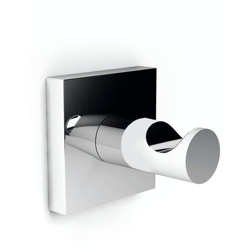 Lux Sidney Wall Chrome Towel Robe Hook Hanger for Bath Towel Holder, Brass