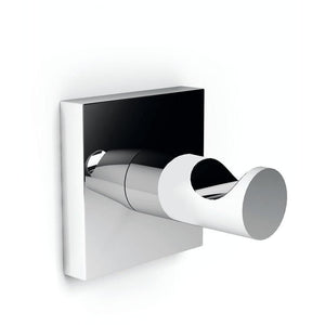 Lux Sidney Wall Chrome Towel Robe Hook Hanger for Bath Towel Holder, Brass