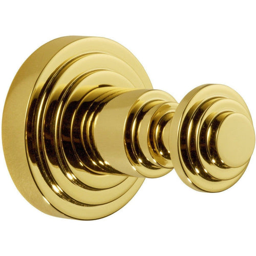 Scala Wall Towel Robe Hook Hanger for Bath / Kitchen Towel Holder, Solid Brass
