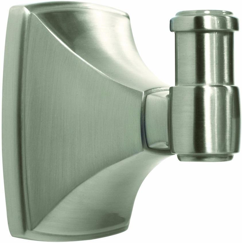 Amerock BH26502G10 Clarendon Collection Robe Hook, Satin Nickel