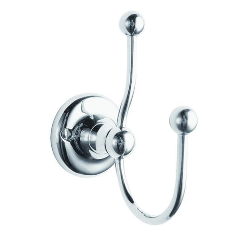 Bayswater Double Robe Hook  - Chrome