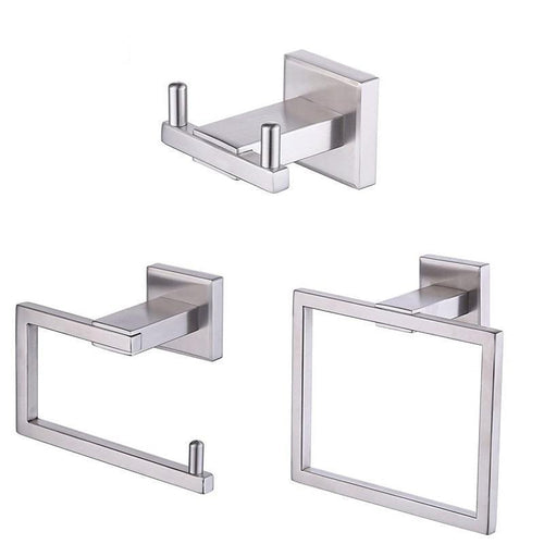 3 pcs Bathroom Accessories Holder Kit